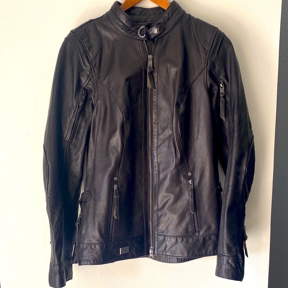 Harley-Davidson Leather Motorcycle Jacket Women’s